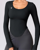 European And American Four-Season Yoga Top Long-Sleeved T-Shirt