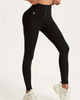 Women'S High-Waist Double-Button Yoga Pants