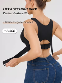 Front-Closure Push-Up Posture Bra