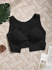 Front-Closure Push-Up Posture Bra