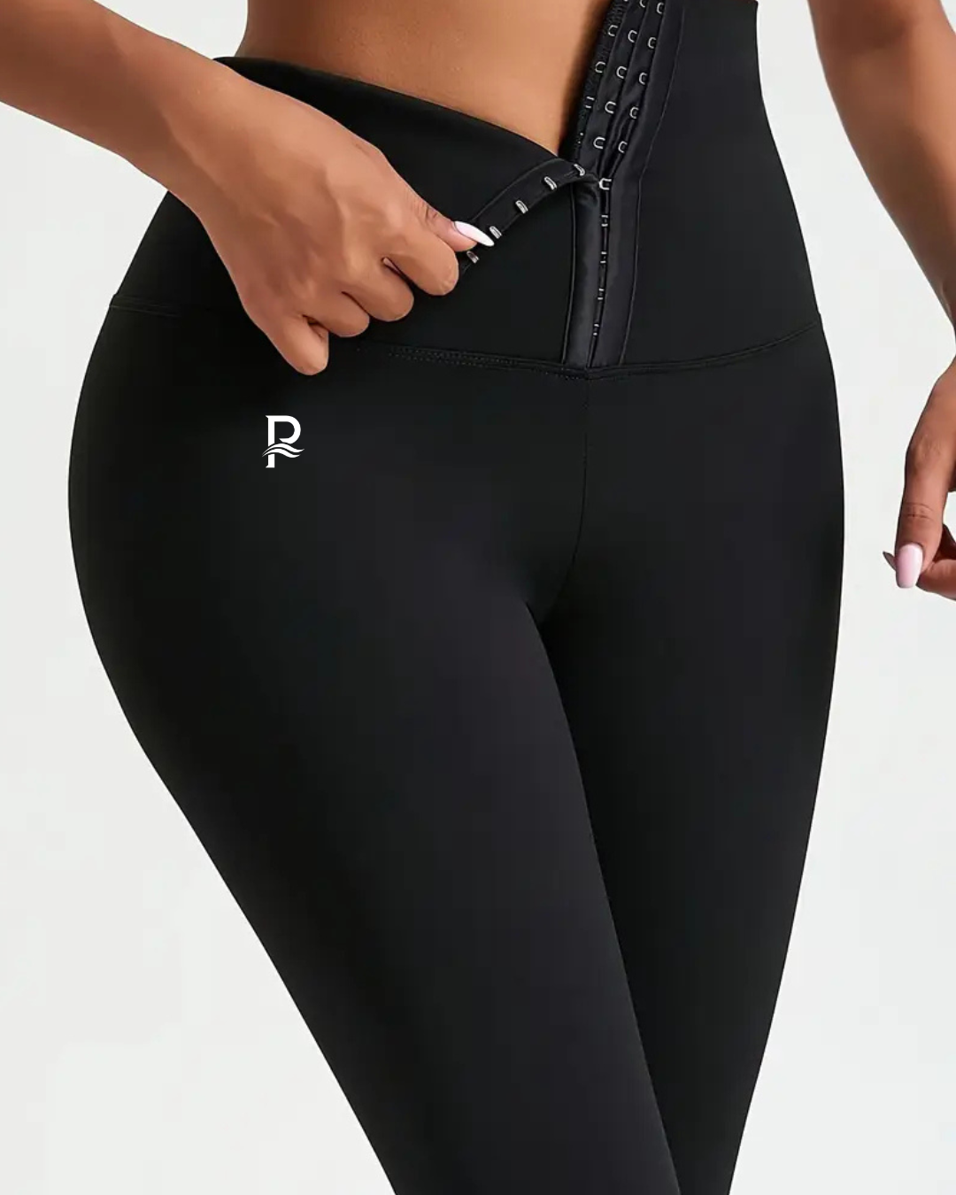 Women'S High-Waist Double-Button Yoga Pants